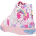 Baby White Allegra Rainbow Mid Boots (20-25) 106825 by Lelli Kelly from Hurleys