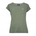Womens Army Green Qualify S/s T Shirt 83029 by Barbour International from Hurleys