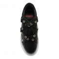 Womens Black Heart Rivet Trainers 77795 by Love Moschino from Hurleys