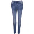 Womens Blue Scrambler Skinny Jeans 21836 by Barbour International from Hurleys