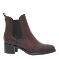 Womens Burgundy Colido Croc Heel Boots 44390 by Moda In Pelle from Hurleys