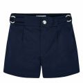 Girls Navy Basic Smart Shorts 58297 by Mayoral from Hurleys
