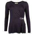 Womens Black Chain Fasten Detail Top 68004 by Versace Jeans from Hurleys