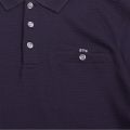 Mens Navy Recline L/s Polo Shirt 53076 by Ted Baker from Hurleys