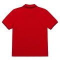 Boys Red Tipped Badge S/s Polo Shirt 92941 by BOSS from Hurleys