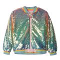 Girls Assorted Sequin Bomber Jacket 85183 by Billieblush from Hurleys