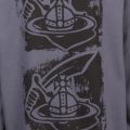 Anglomania Mens Grey Branded Back Print Hooded Sweat Top 52582 by Vivienne Westwood from Hurleys