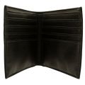 Mens Black Multi Logo Bifold Wallet 11139 by Armani Jeans from Hurleys