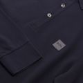Casual Mens Dark Blue Passerby L/s Polo Shirt 28211 by BOSS from Hurleys