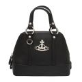 Womens Black Jordan Leather Small Handbag 91073 by Vivienne Westwood from Hurleys