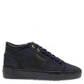 Mens Midnight Blue Propulsion Mid Geo Carbon Trainers 40218 by Android Homme from Hurleys