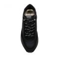 Mens Black/Ripstop Marina Del Rey Reflective Lace Trainers 99289 by Android Homme from Hurleys