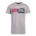 Diesel Mens Grey T-Diego-Cuty S/s T Shirt 75198 by Diesel from Hurleys
