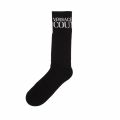 Mens Black Branded Sports Socks 80708 by Versace Jeans Couture from Hurleys