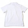 Boys White Jersey S/s Polo Shirt 18984 by Lacoste from Hurleys