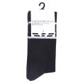 Mens Black Monogram 2 Pack Sport Socks 105204 by Emporio Armani from Hurleys