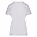 Casual Womens White Temoire Circle S/s T Shirt 42605 by BOSS from Hurleys