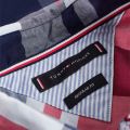 Mens Navy/Red Madras Check S/s Shirt 58044 by Tommy Hilfiger from Hurleys