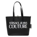 Womens Black Jewel Branded Reversible Shopper 55138 by Versace Jeans Couture from Hurleys