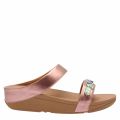 Womens Rose Gold Fino Shellstone Slide Sandals 40938 by FitFlop from Hurleys