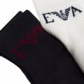 Boys Assorted 2 Pack Sports Socks 77648 by Emporio Armani from Hurleys