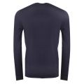 Mens Navy Hurrie Striped Crew Neck L/s Knitted Jumper 29514 by Ted Baker from Hurleys