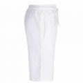Mens White Heritage Sweat Shorts 26832 by BOSS from Hurleys