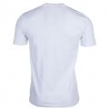 Mens Optical White Pixel Peace Slim S/s T Shirt 17881 by Love Moschino from Hurleys