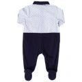 Baby Navy Polo Shirt Babygrow