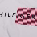 Mens Bright White Cop Merge Logo S/s T Shirt 44164 by Tommy Hilfiger from Hurleys