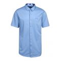 Athleisure Mens Blue Biadia_R S/s Shirt 95535 by BOSS from Hurleys