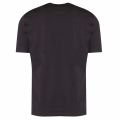 Mens Black Rubber Logo Regular Fit S/s T Shirt 35222 by Love Moschino from Hurleys