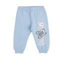 Baby Sky Blue Silver Toy Tracksuit 91188 by Moschino from Hurleys