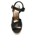 Womens Black Sellana Espadrille Wedges 59815 by Ted Baker from Hurleys
