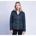 Womens Black Garvie Quilted Jacket 12395 by Barbour International from Hurleys
