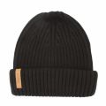 Womens Black/Dark Grey Wool Hat with Pom 47607 by BKLYN from Hurleys