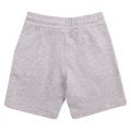 Boys Grey Melange Eagle Patch Sweat Shorts 57413 by Emporio Armani from Hurleys