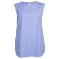 Womens Open Blue Citravel Top 9440 by BOSS from Hurleys