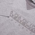 Mens New Medium Grey Sia S/s T Shirt 32890 by Napapijri from Hurleys