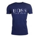 Mens Navy Logo Beach S/s Tee Shirt 9998 by BOSS from Hurleys