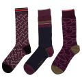 Mens Assorted Pine 3 Pack Socks 30308 by Ted Baker from Hurleys