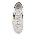 Womens White Allvap Retro Scallop Trainers 81753 by Ted Baker from Hurleys