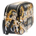 Womens Black/Gold Baroque Print Crossbody Bag 43811 by Versace Jeans Couture from Hurleys