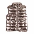 Girls Soft Gold Metallic Reversible Gilet 74855 by Mayoral from Hurleys