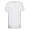 Womens White Painted Eagle S/s T Shirt 48006 by Emporio Armani from Hurleys