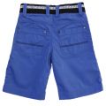 Boys Blue Branded Waistband Shorts