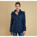Lifestyle Womens French Navy Shipper Quilted Jacket 12472 by Barbour from Hurleys