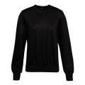 Womens Black Swirl Insert Sweat Top 84701 by PS Paul Smith from Hurleys