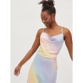 Womens Pastel Lilac Vitone Rainbow Singlet Cami Top 107714 by Vila from Hurleys