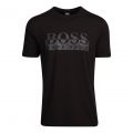 Athleisure Mens Black Tee 4 Carbon S/s T Shirt 79747 by BOSS from Hurleys
